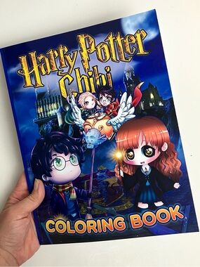 FREE w/ purchase: Harry Potter Chibi Coloring Book